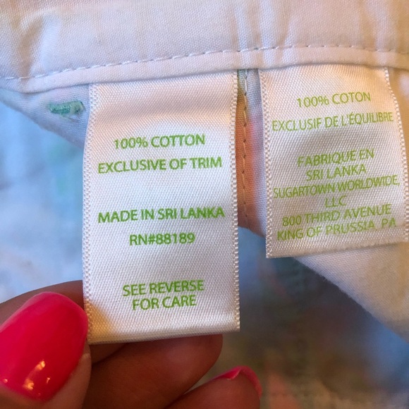 Lilly Pulitzer Callahan shorts in multi sea salt & sun size 00 - Picture 8 of 9